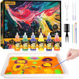 MRAMOROVÁ FARBA PRE DETI KREATÍVNA DIY SADA NA KRESLENIE